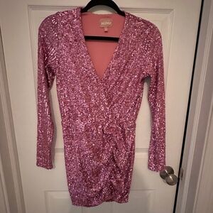 Show Me Your MuMu Sequin Dress
